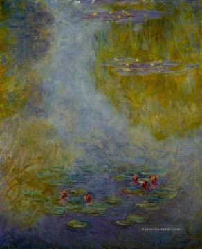  blumen - Wasserlilien XIX Claude Monet impressionistische Blumen
